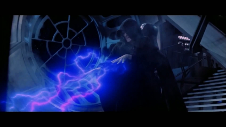 Darth Vader's 'Nooo!' in Star Wars: Episode VI - Return of the Jedi