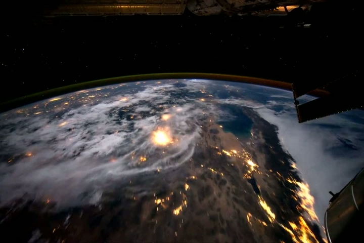 A Föld látképe a világűrből