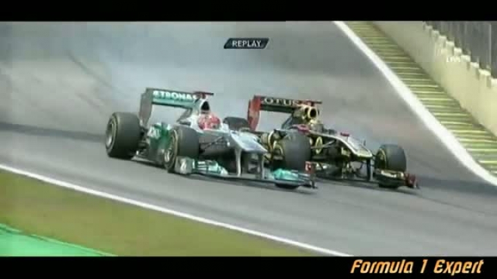 Senna és Schumacher csatája