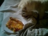 Netty és a pizza..:)))