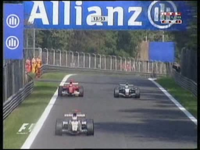 F1 2005 Monza - májkül egyik, hanem a legnagyobb szívása