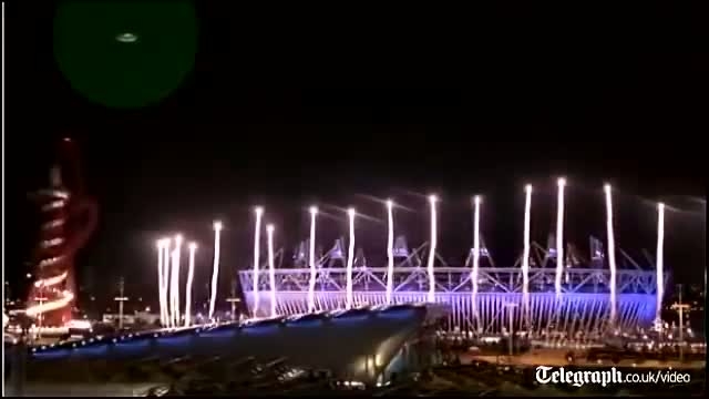 Ufót láttak az olimpia megnyitóján