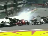 F1 2012 Belga Nagydíj rajtbaleset