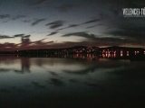 Őszi naplemente a Velencei-tavon - Time Lapse - HD