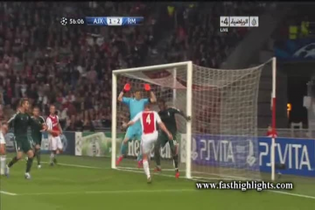 Ajax vs Real Madrid 1:2