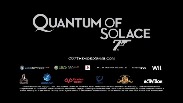 James Bond 007: Quantum of Solance Trailer
