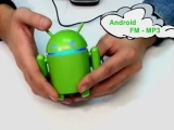 Android robot MP3 és FM rádió
