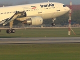 Iran Air Airbus A300B4-605R EP-IBA Landing...
