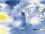 A globális hőmérséklet változása 200 év alatt