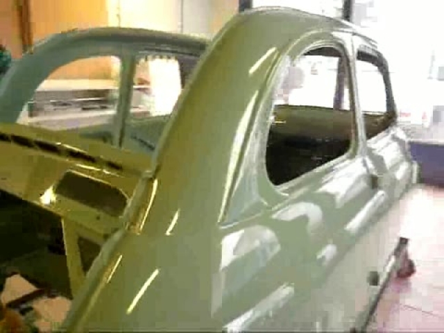 Kész az 1957-es Steyr-Puch fényezése is!