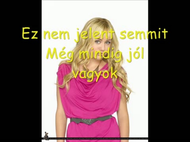 Hannah Montana - I'm Still Good magyar felirattal
