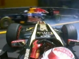 F1 2012 Monaco rajt baleset(Grosjean on board)