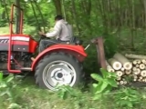 LGW kistraktor az erdőgazdaságban