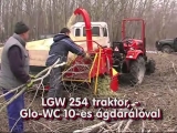 LGW traktor - gallydarálóval