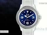 Syam Silver_Ice-Watch Blue