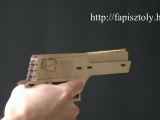 Desert Eagle - Gumigyűrűt kilövő pisztoly...