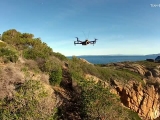 Drónokkal a Costa Concordia roncsa fölött