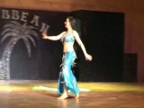 Caribbean World Színház szinpadán Leila tánca 2013