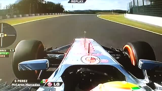 Formule 1 Crash Sergio Perez Suzuka 2013 FP2