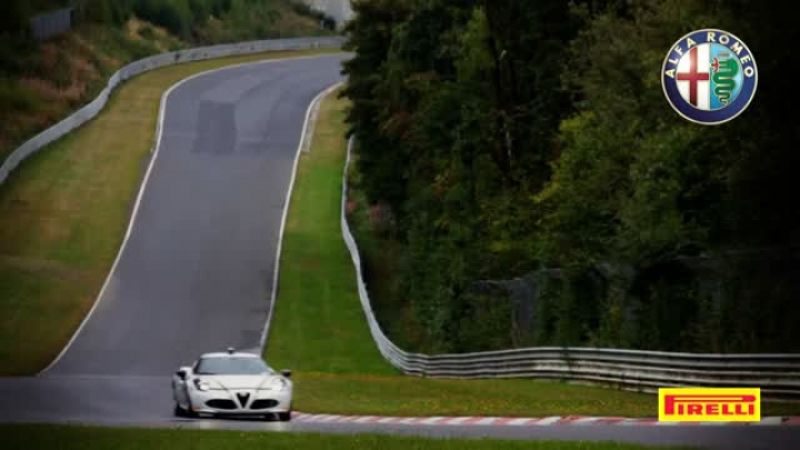 Alfa Romeo 4C a Ringen