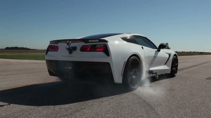 Akcióban a HPE500 Corvette Stingray