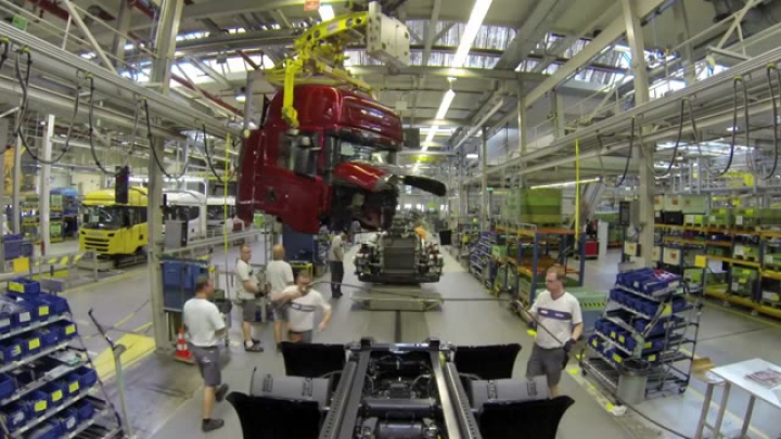 Hogyan készül a Scania R 730 V8 Streamline