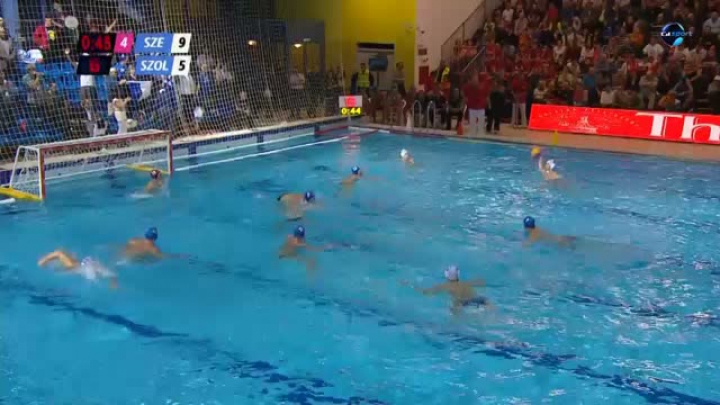 Vízilabda férfi döntő: Szeged - Szolnok