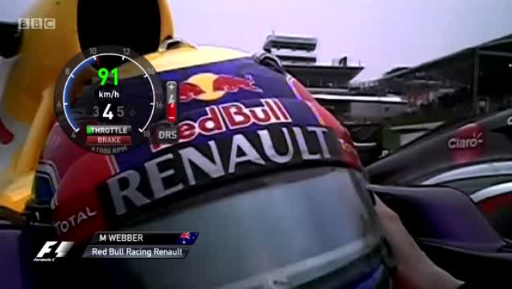 Mark Webber leges legutolsó köre