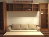 Sevilla elems bútor (Black Red White)