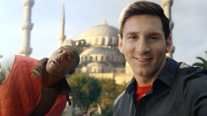 Kobe vs. Messi: fotózd magad versenye