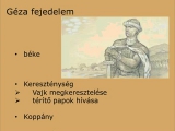 Történelem - A keresztény magyar állam...