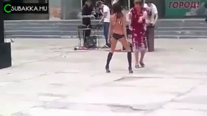 Nagyi táncpárbajon