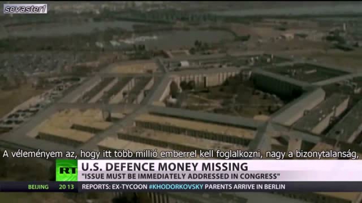 A Pentagon 8,5 billió dollárral nem tud elszámolni