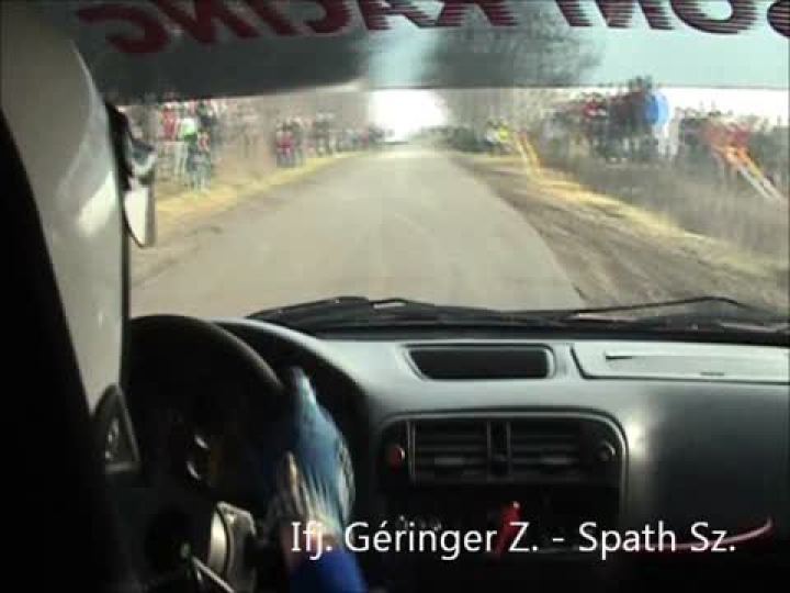 Ifj. Géringer Zoltán - Spath Szabolcs 15, Szilveszter Rallye (Gy4.)