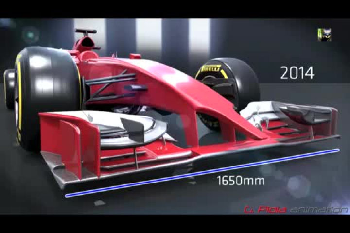 Transformación del Ferrari F138 en un F1 de 2014 // Transformation a Ferrari F138 into a F1 car 2014