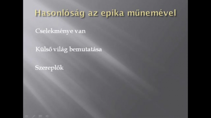 Irodalom - Drámai- műnemek - oktató tananyag