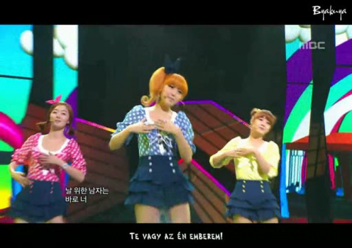 Secret - Shy Boy [hun sub] Music Core 20110212