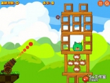Angry Birds ágyú játék