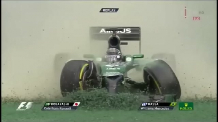F1 2014. Ausztrál-2. - A futam rajtja és az első körök.