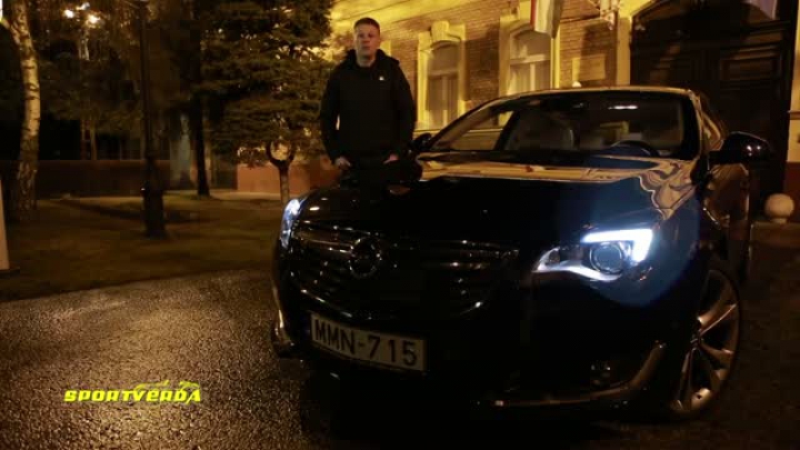 Opel Insignia 1.6 Turbo teszt - SportVerda (Tordai István)