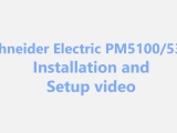 Schneider Electric PM5000 Series - PM5100...