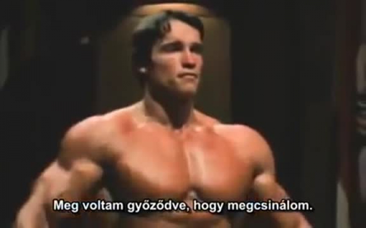Arnold Schwarzenegger - Ne térj el a célodtól! (magyar felirattal)