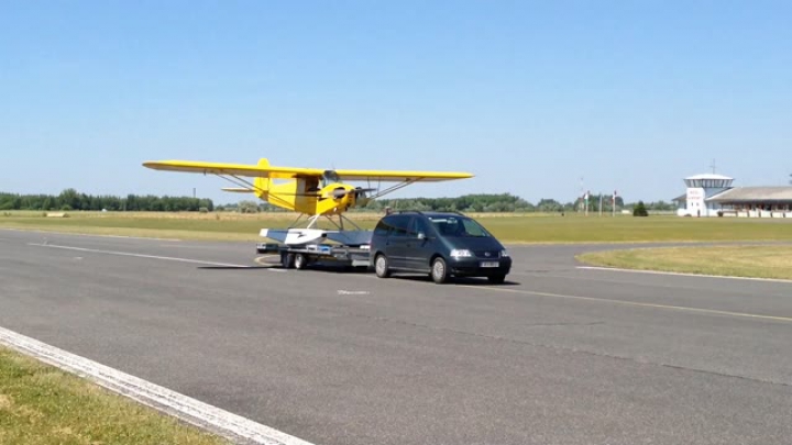 MY FIRST PIPER CUB 'HO-HHOOOO' EXPERIENCE