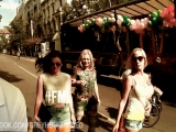 Budapest Pride 2014 rollerrel és sportkamerával