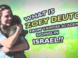 A Vámpír Akadémia és a Dexter sztárjai Izraelben