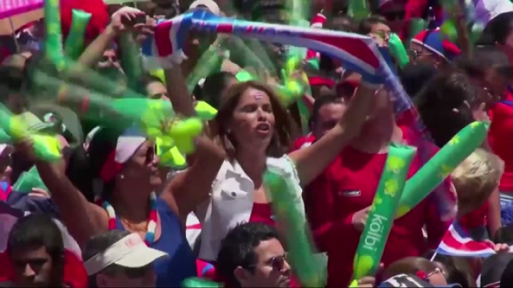 Costa Rica home to heroes' welcome