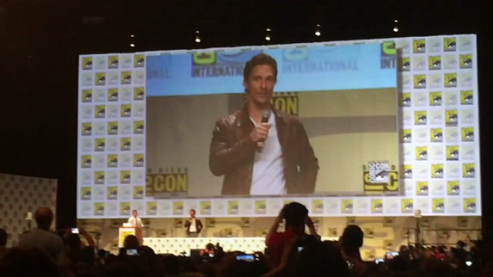 Matthew McConaughey is benézett az idei Comic Conra