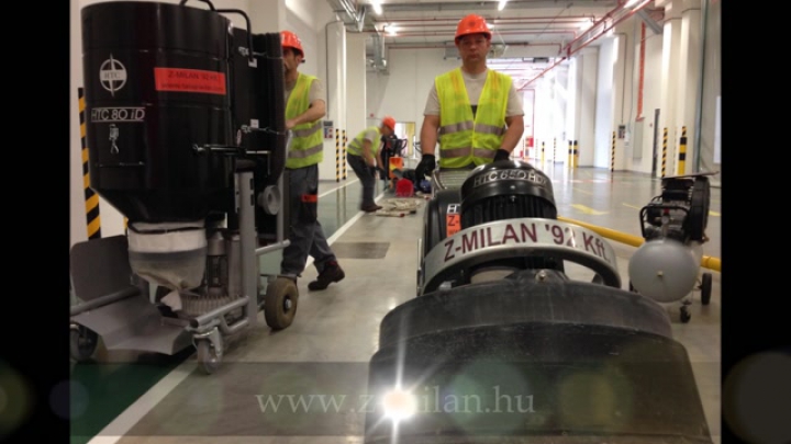 Z-MILAN 92 Kft. - Betoncsiszolás, műgyanta burkolat 1.