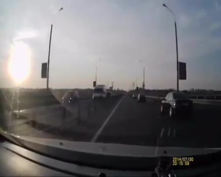 A világ legszerencsésebb motorosa