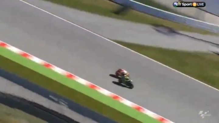 Mark Marquez Crash Misano 2014